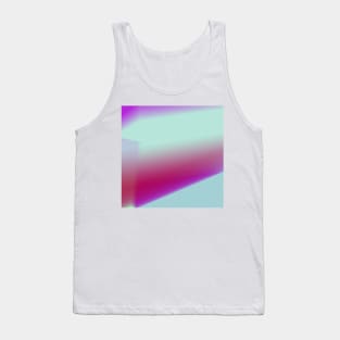 blue pink white abstract texture Tank Top